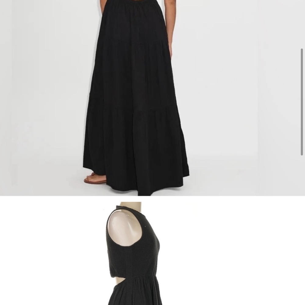 ME+EM Black Sleeveless Maxi Dress - Picture 3 of 5